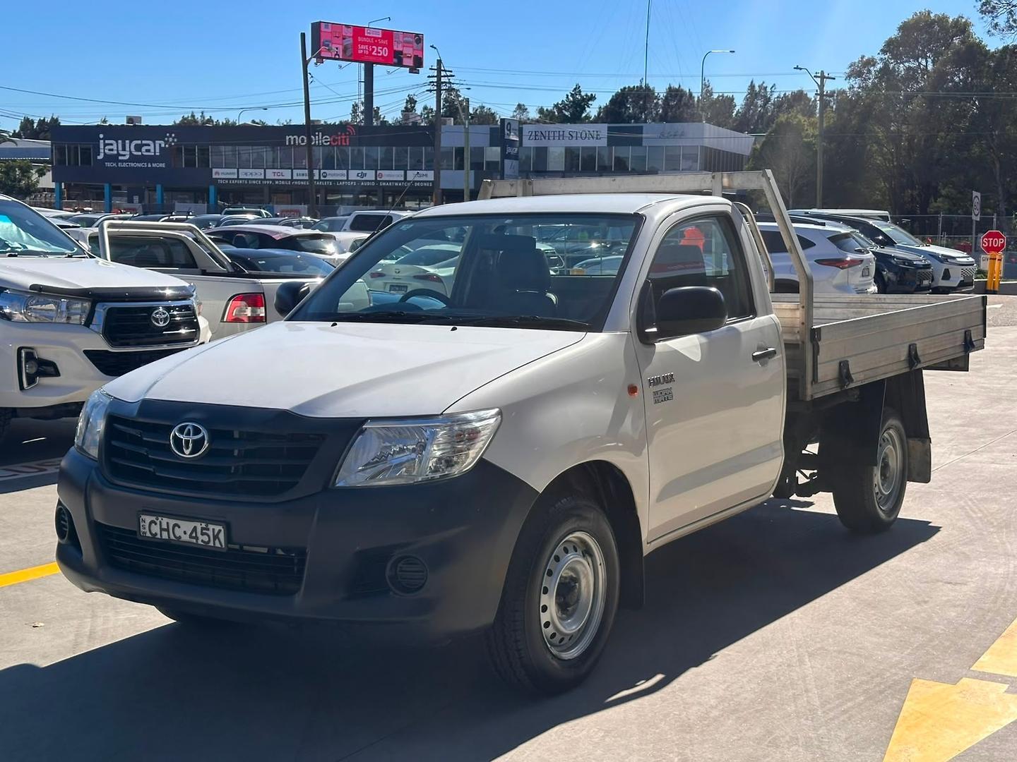 2012 Toyota Hilux Workmate in White