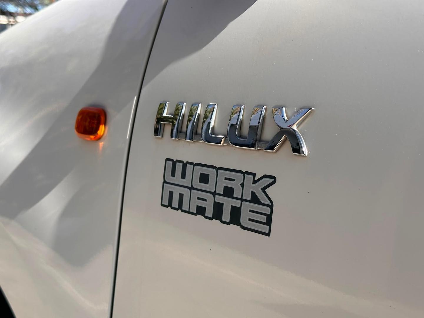 2012 Toyota Hilux Workmate in White