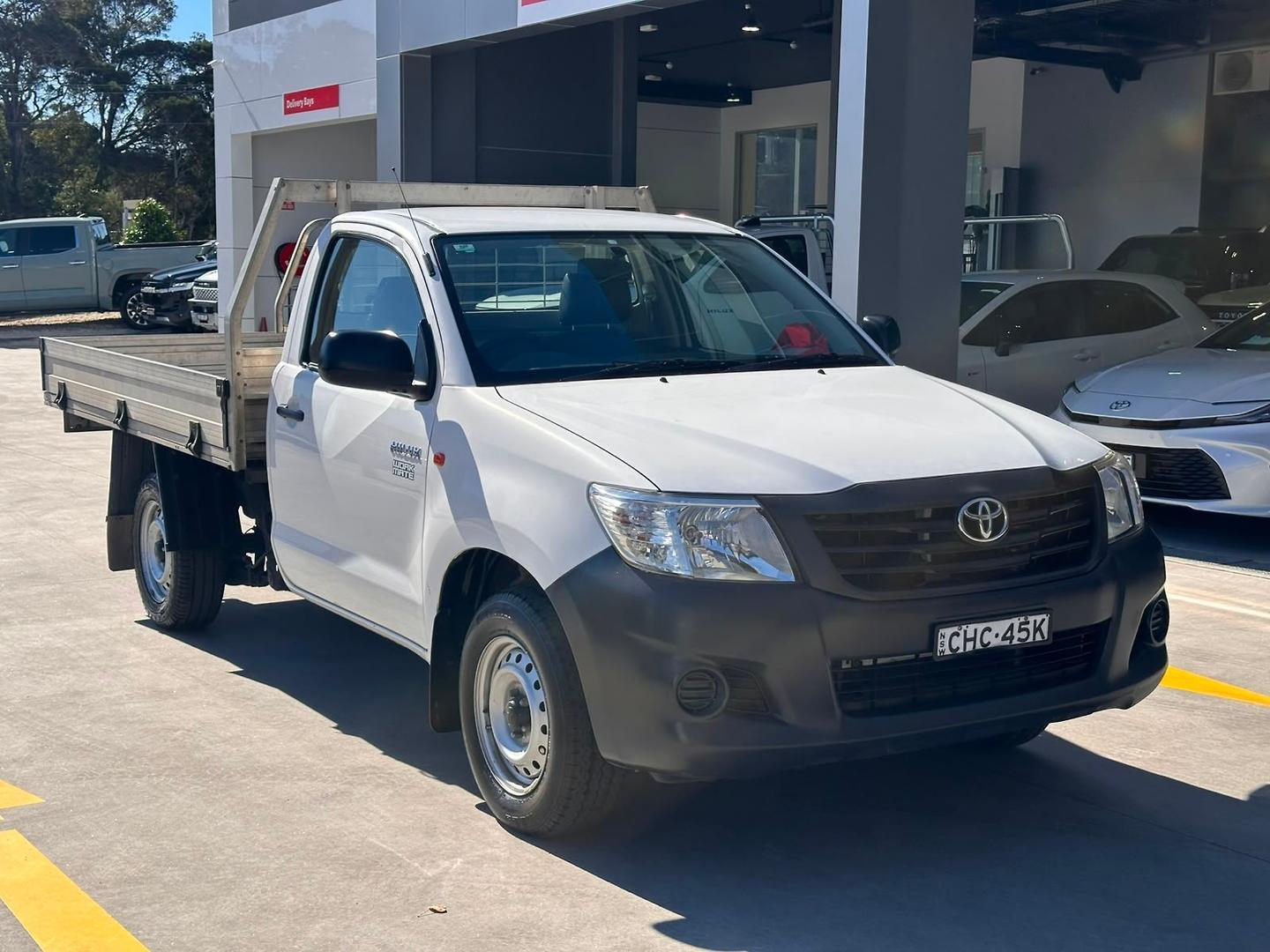 2012 Toyota Hilux Workmate in White