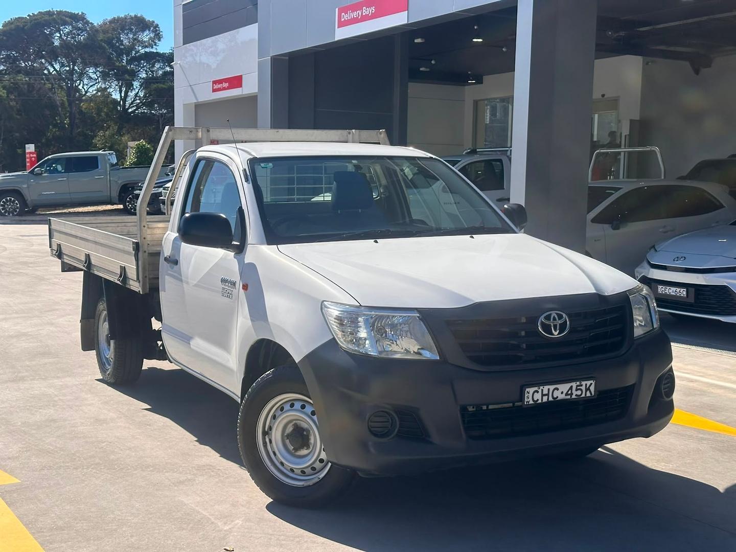 2012 Toyota Hilux Workmate in White