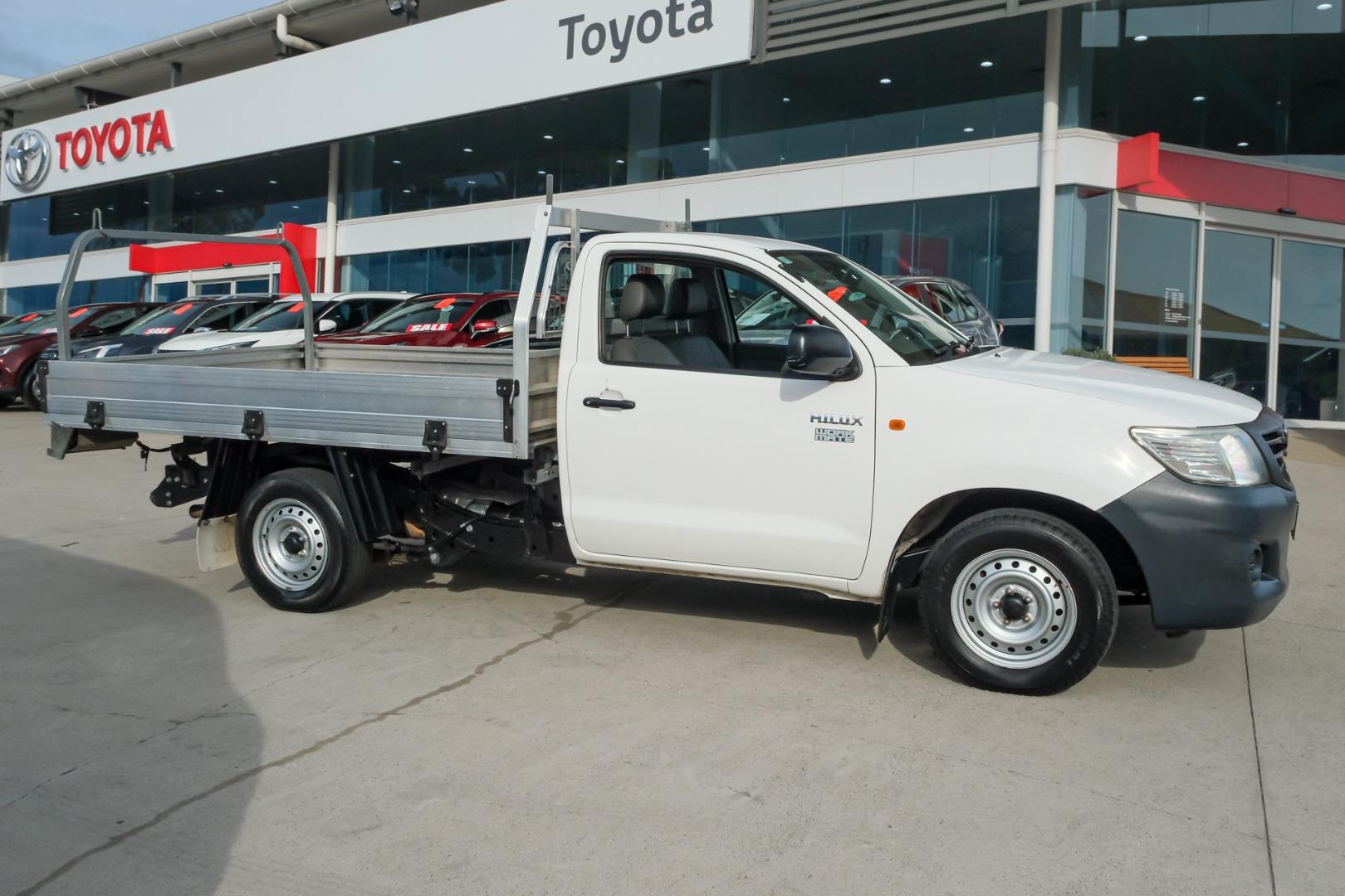 2012 Toyota Hilux Workmate in White
