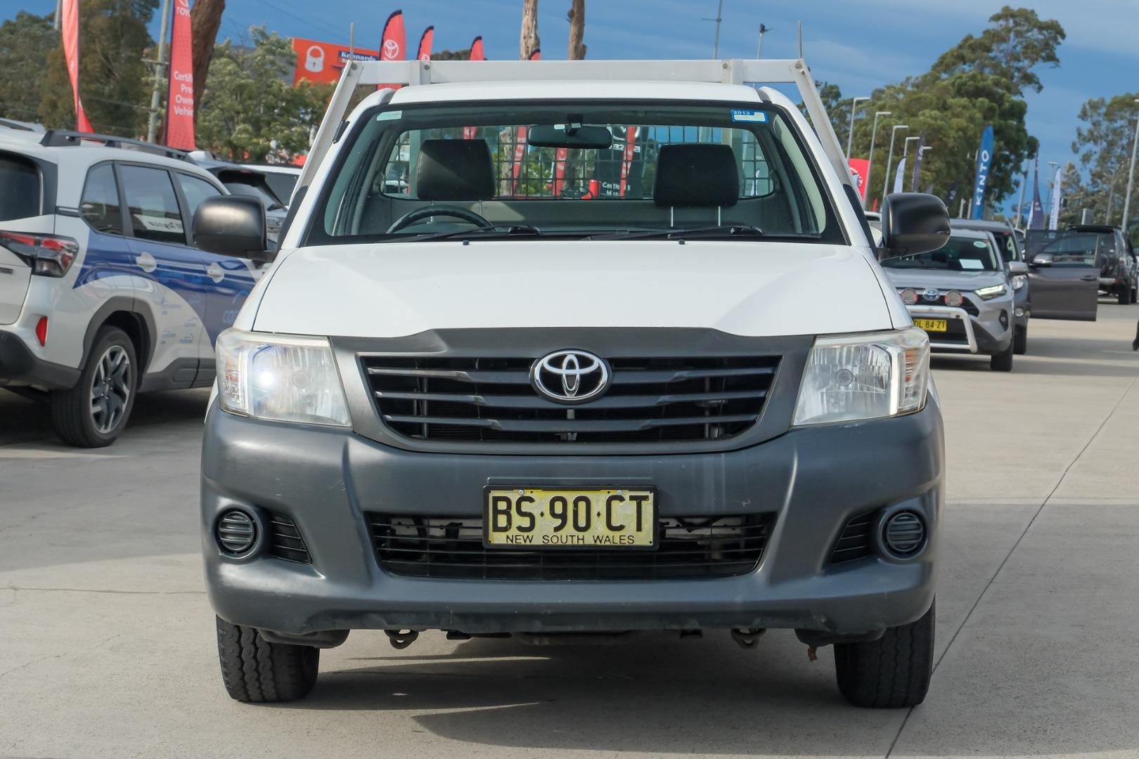 2012 Toyota Hilux Workmate in White