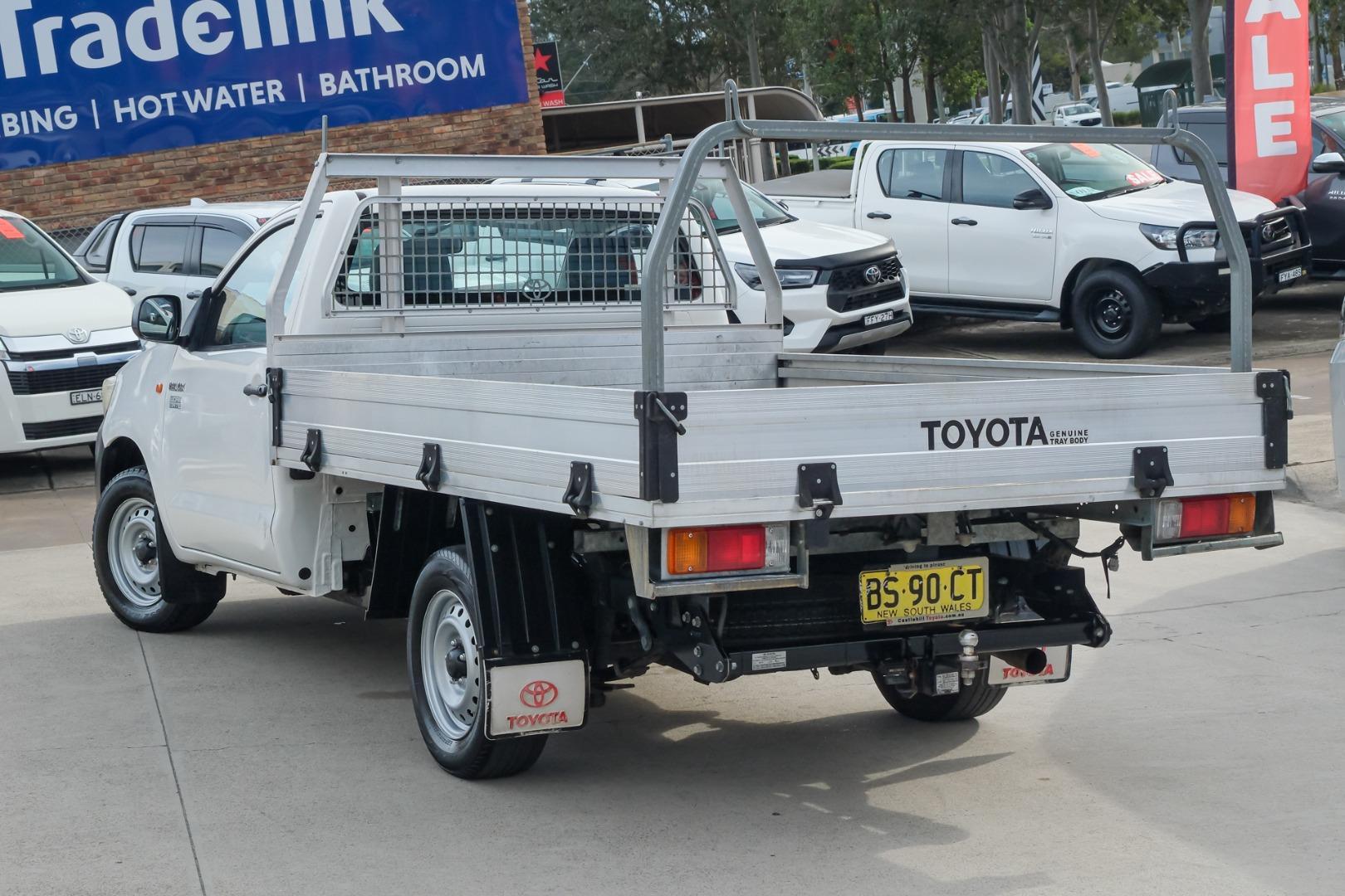 2012 Toyota Hilux Workmate in White