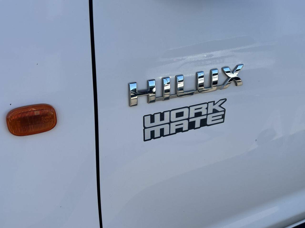 2014 Toyota Hilux Workmate in White