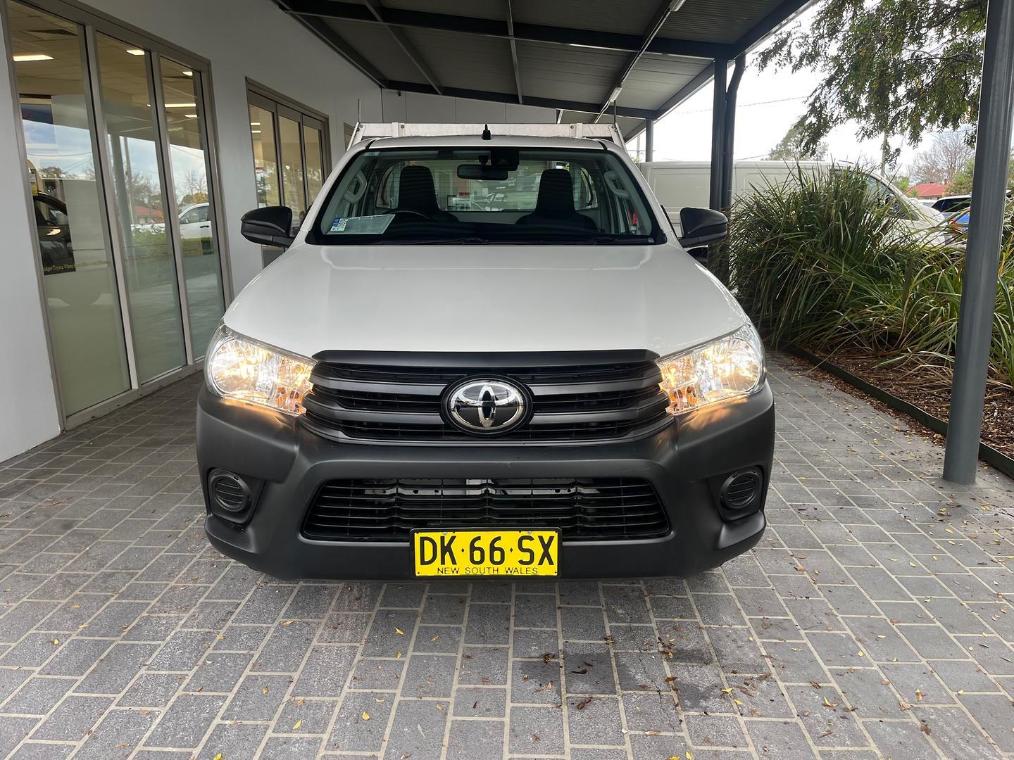 2021 Toyota Hilux Workmate in White