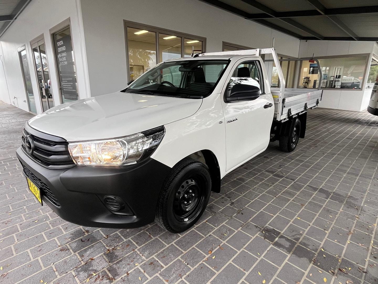 2021 Toyota Hilux Workmate in White