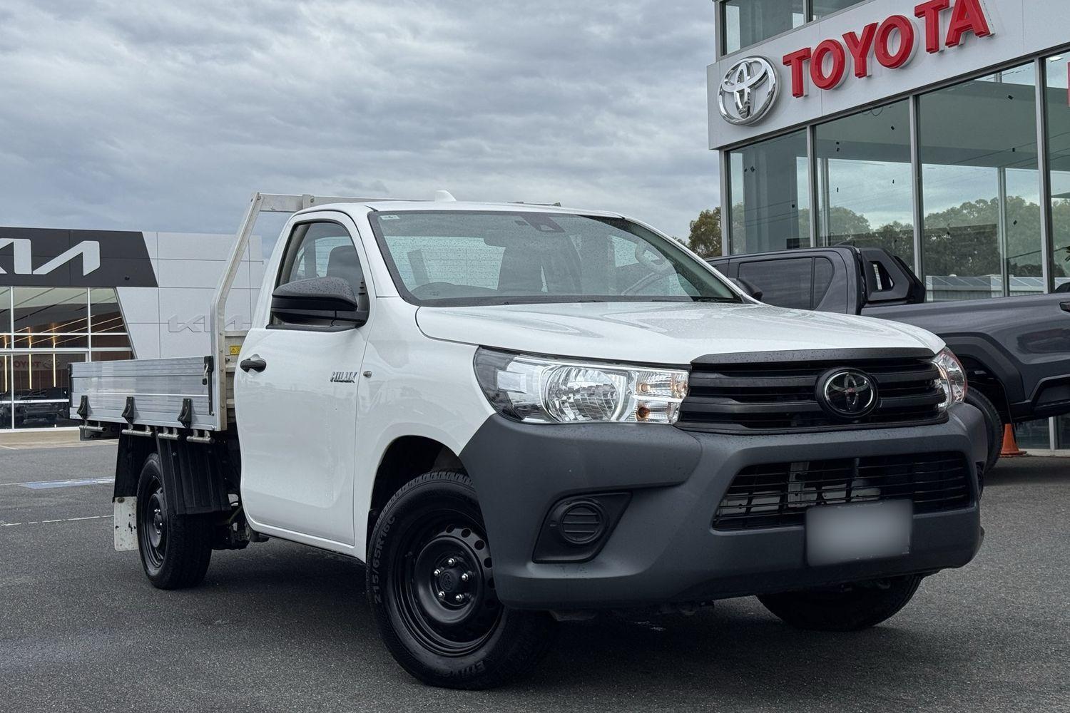 2023 Toyota Hilux Workmate in White
