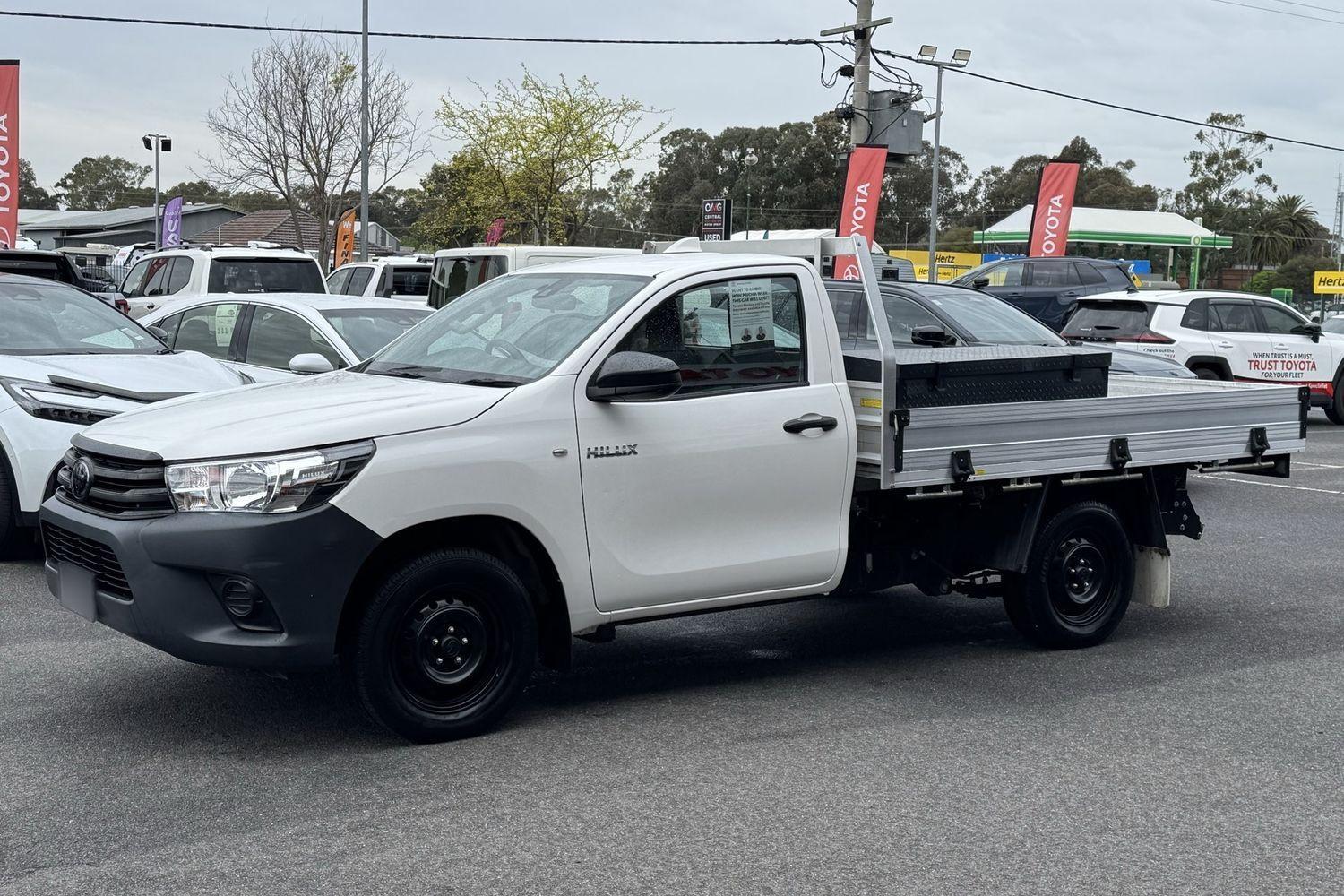 2023 Toyota Hilux Workmate in White