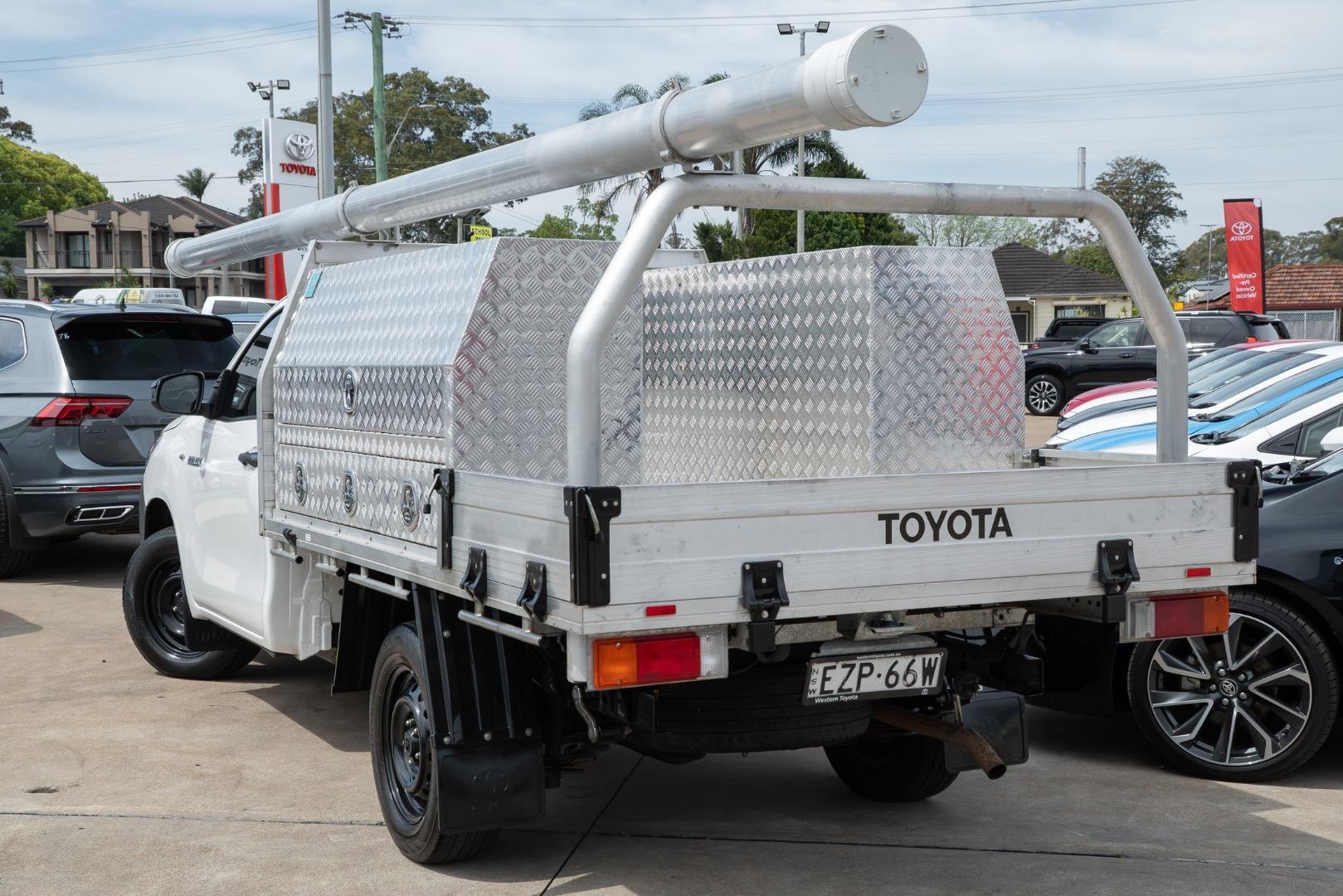 2023 Toyota Hilux Workmate in White