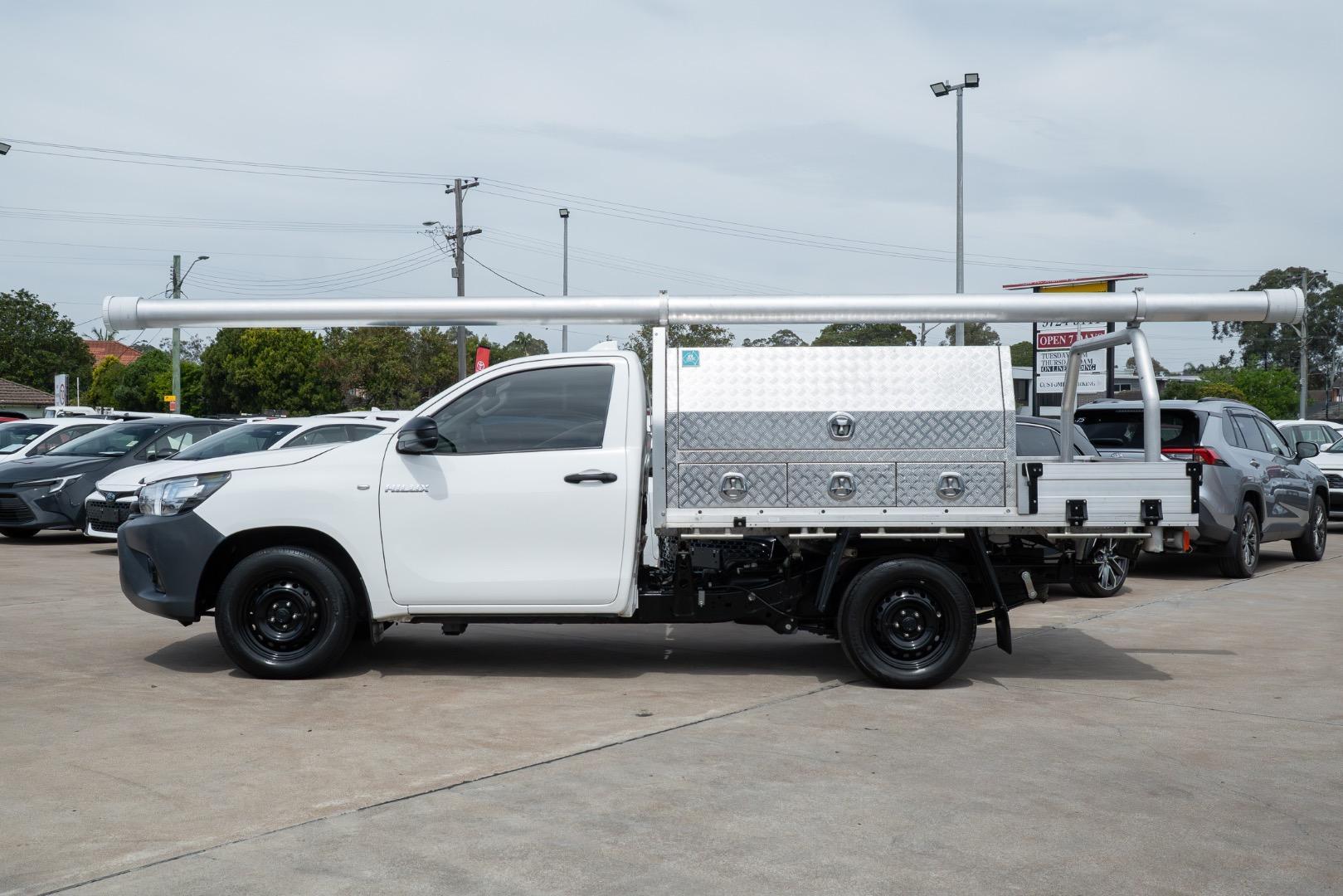 2023 Toyota Hilux Workmate in White