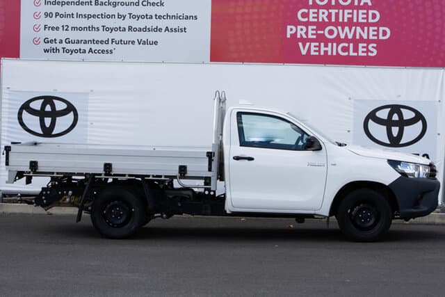 2023 Toyota Hilux Workmate in White