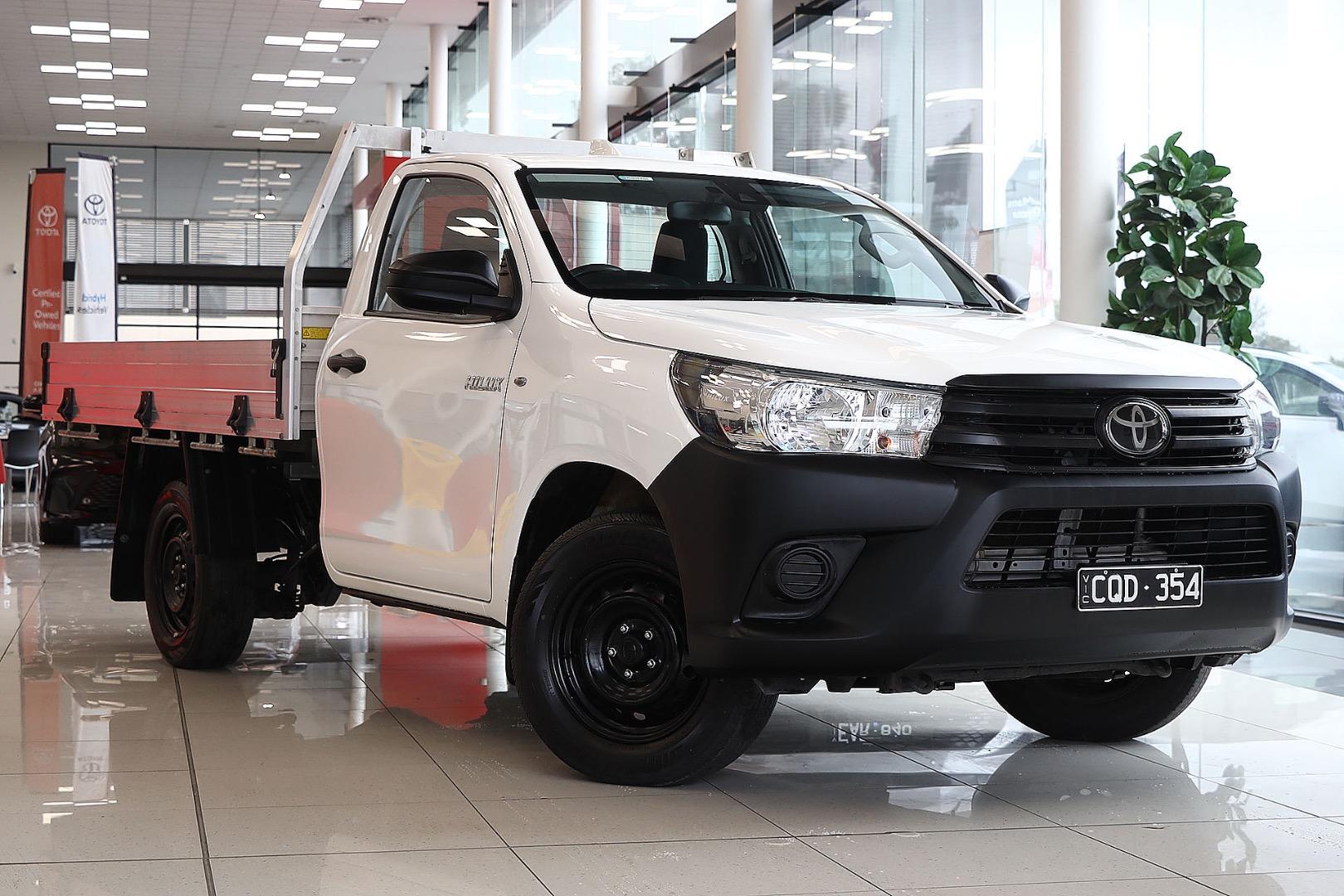 2023 Toyota Hilux Workmate in White