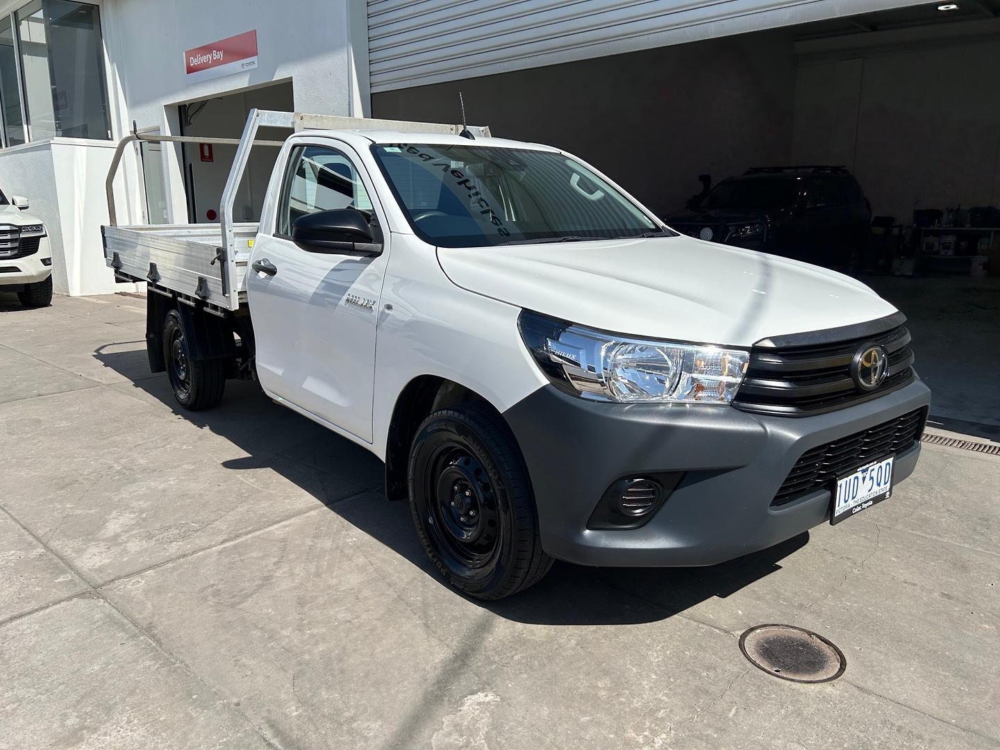 2021 Toyota Hilux Workmate in White