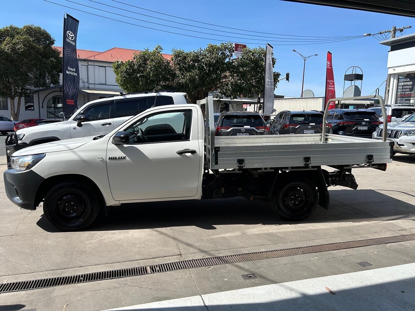 2021 Toyota Hilux Workmate in White