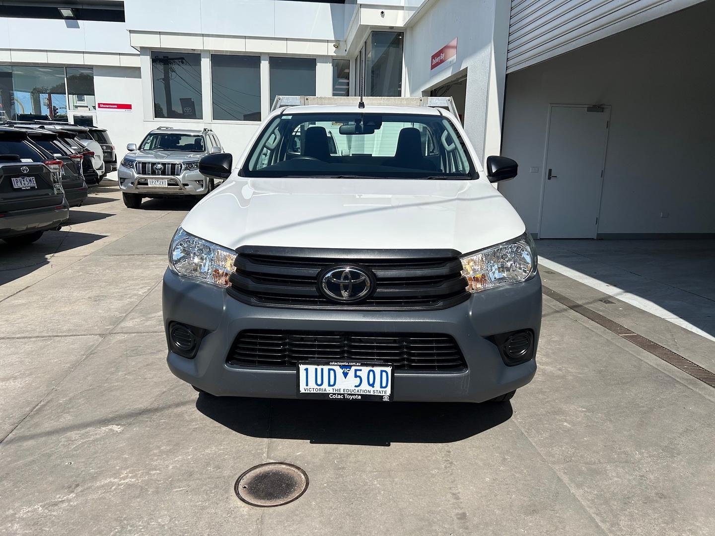 2021 Toyota Hilux Workmate in White