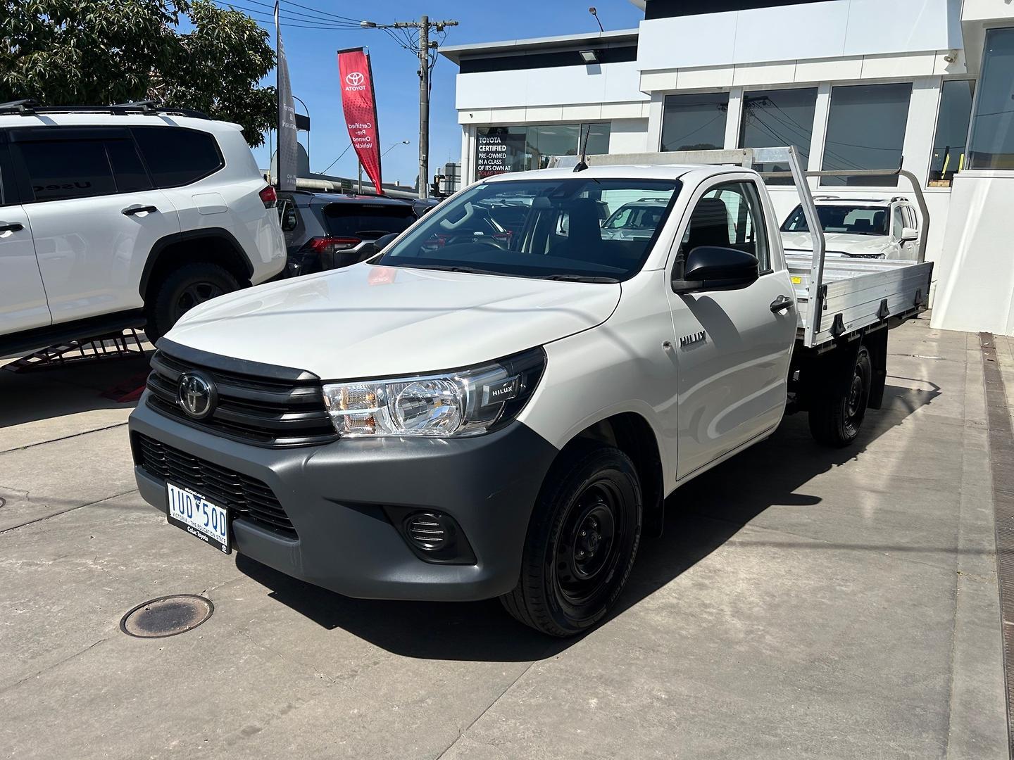 2021 Toyota Hilux Workmate in White