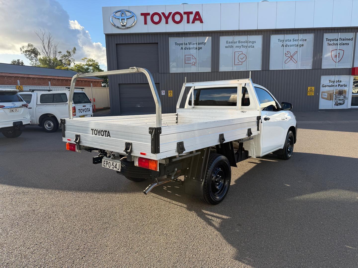 2021 Toyota Hilux Workmate in White