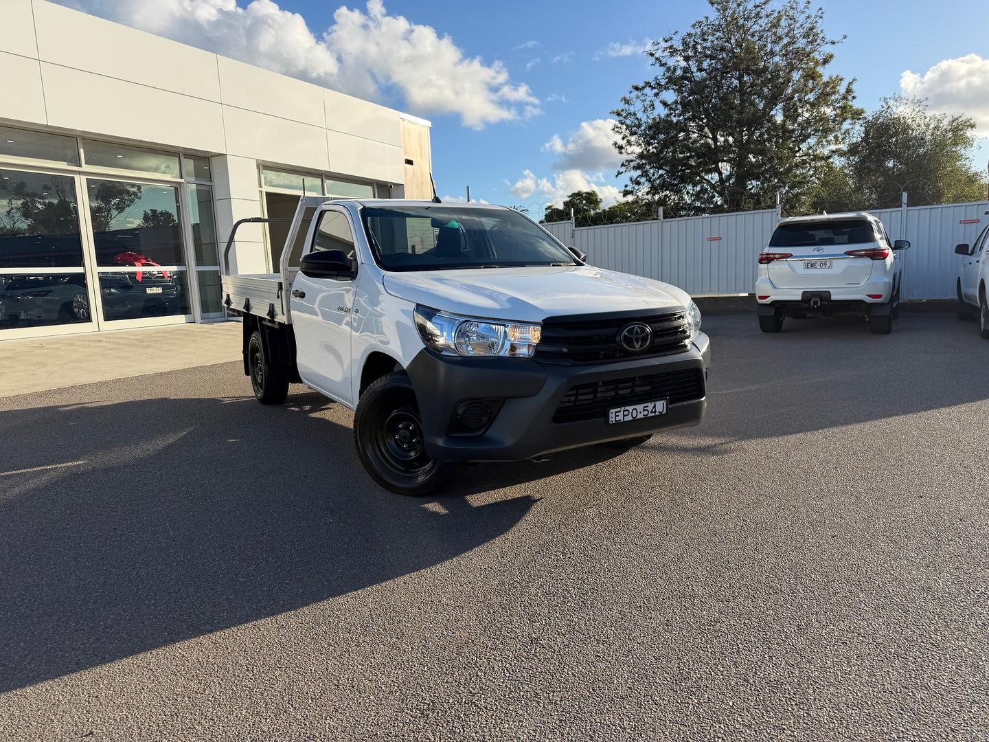 2021 Toyota Hilux Workmate in White