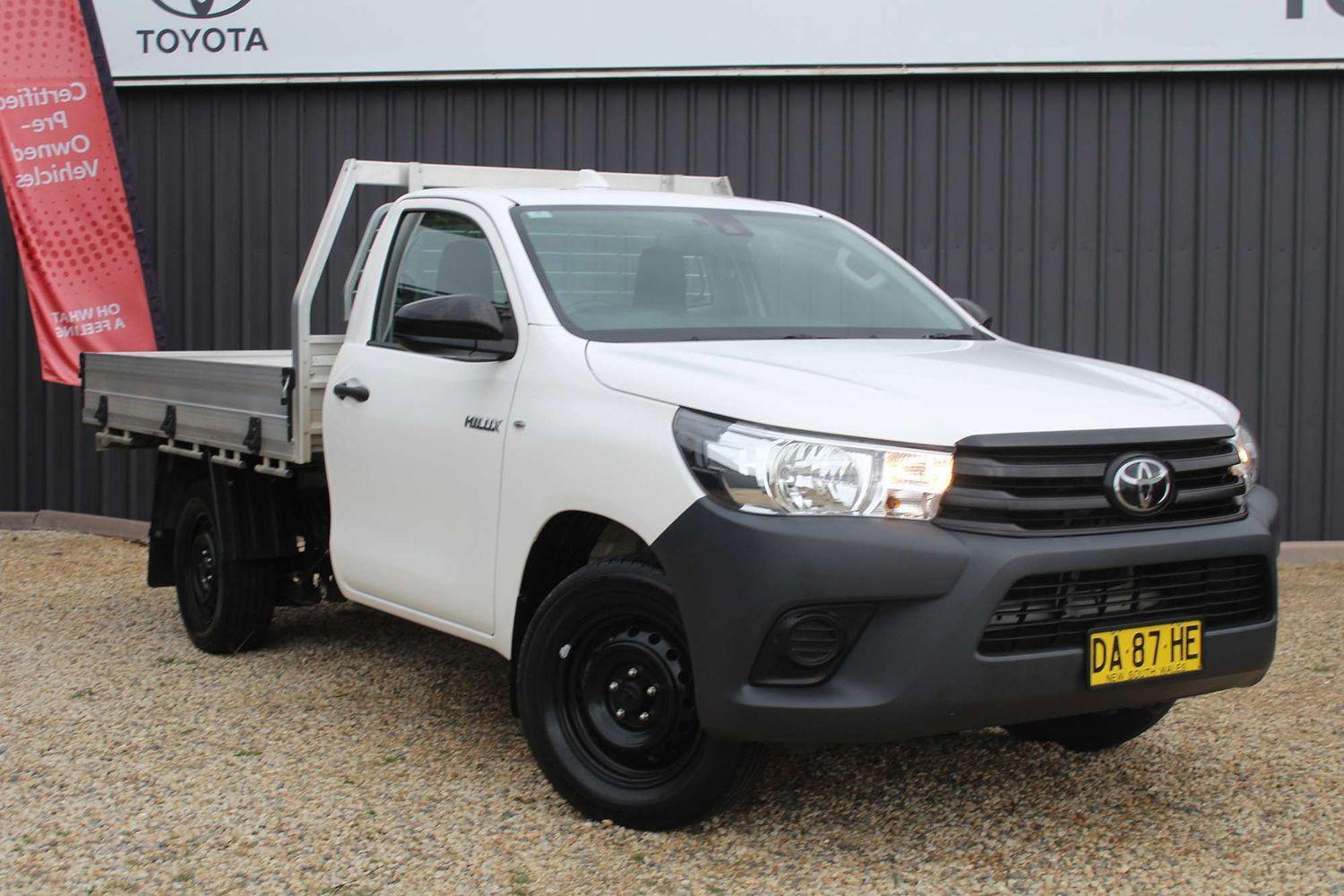 2021 Toyota Hilux Workmate in White