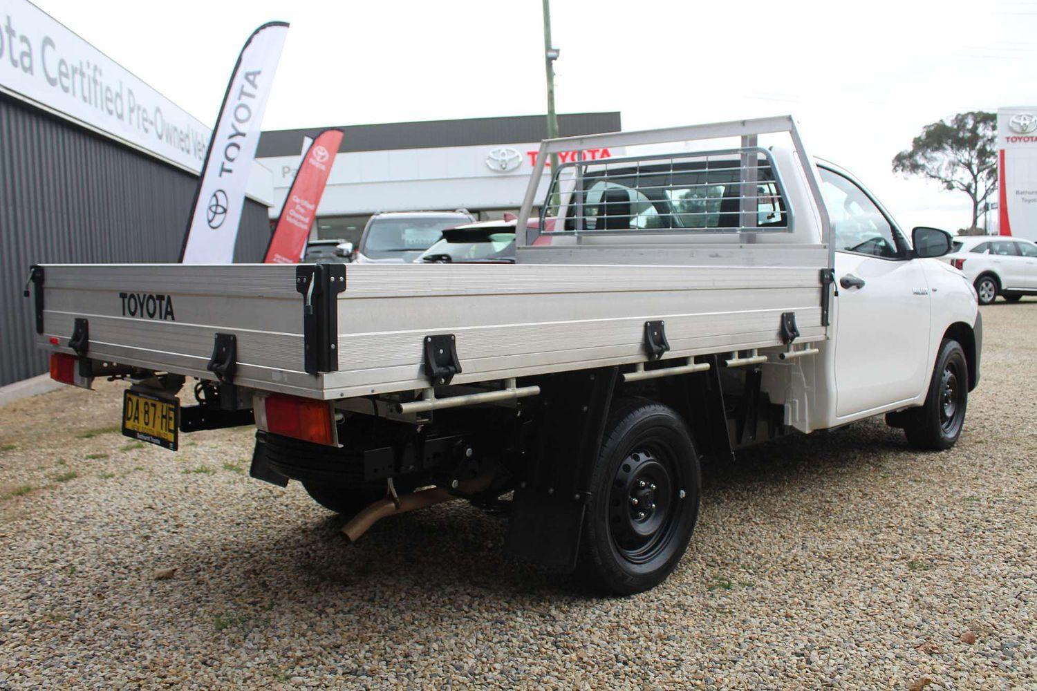 2021 Toyota Hilux Workmate in White
