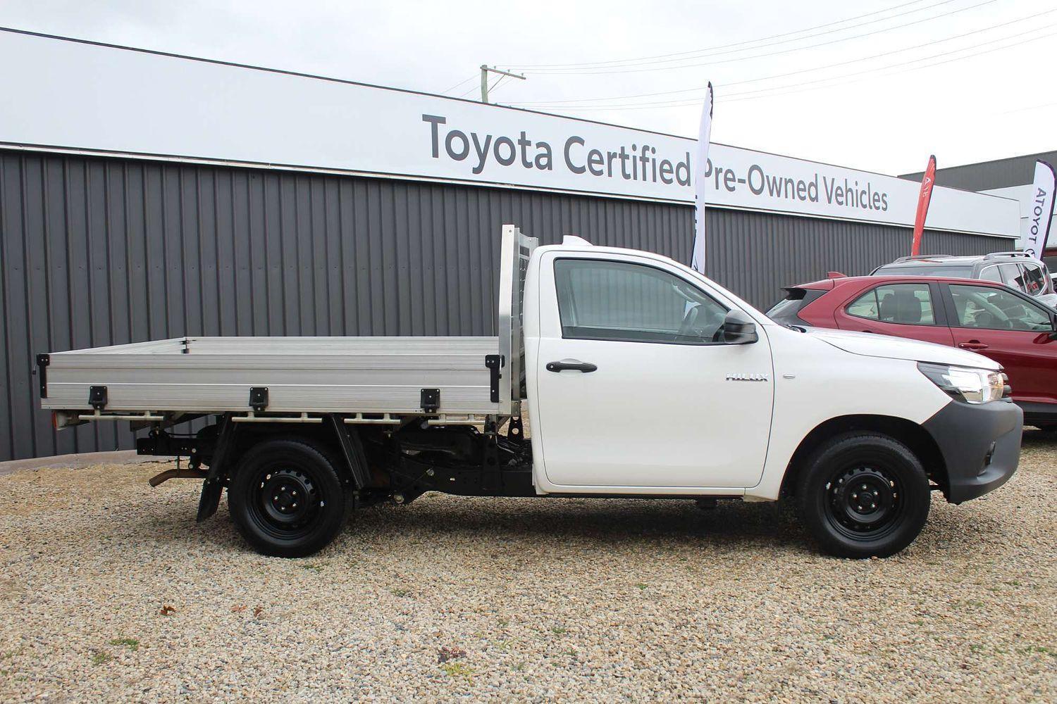2021 Toyota Hilux Workmate in White
