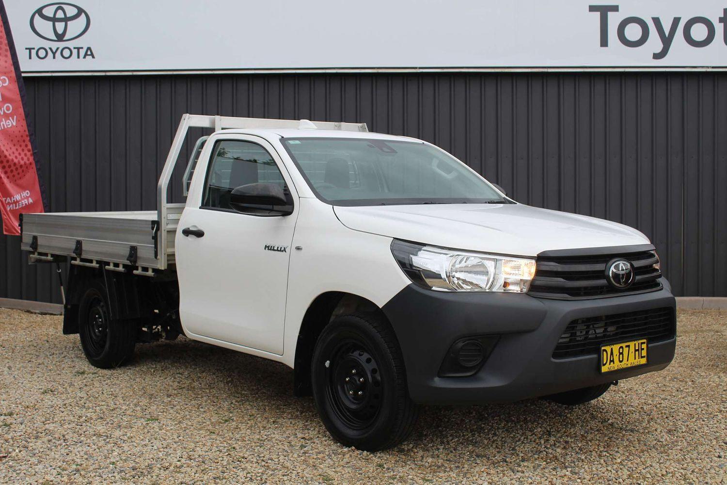 2021 Toyota Hilux Workmate in White