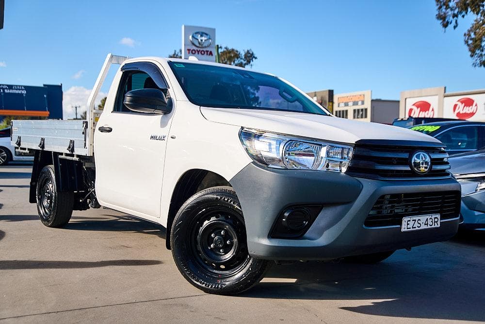 2022 Toyota Hilux Workmate in White