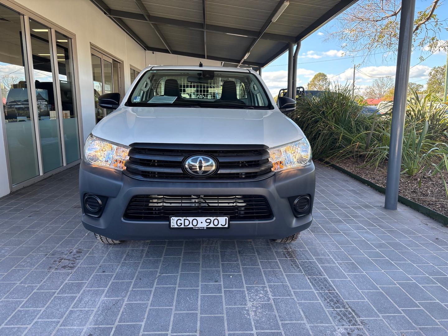 2021 Toyota Hilux Workmate in White