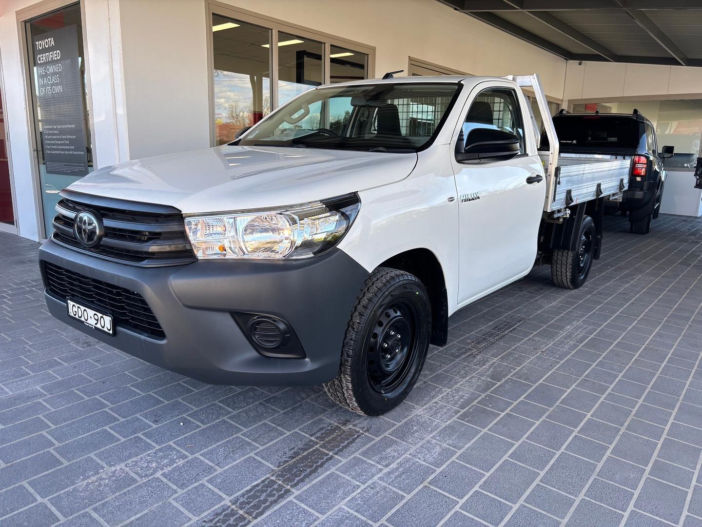 2021 Toyota Hilux Workmate in White