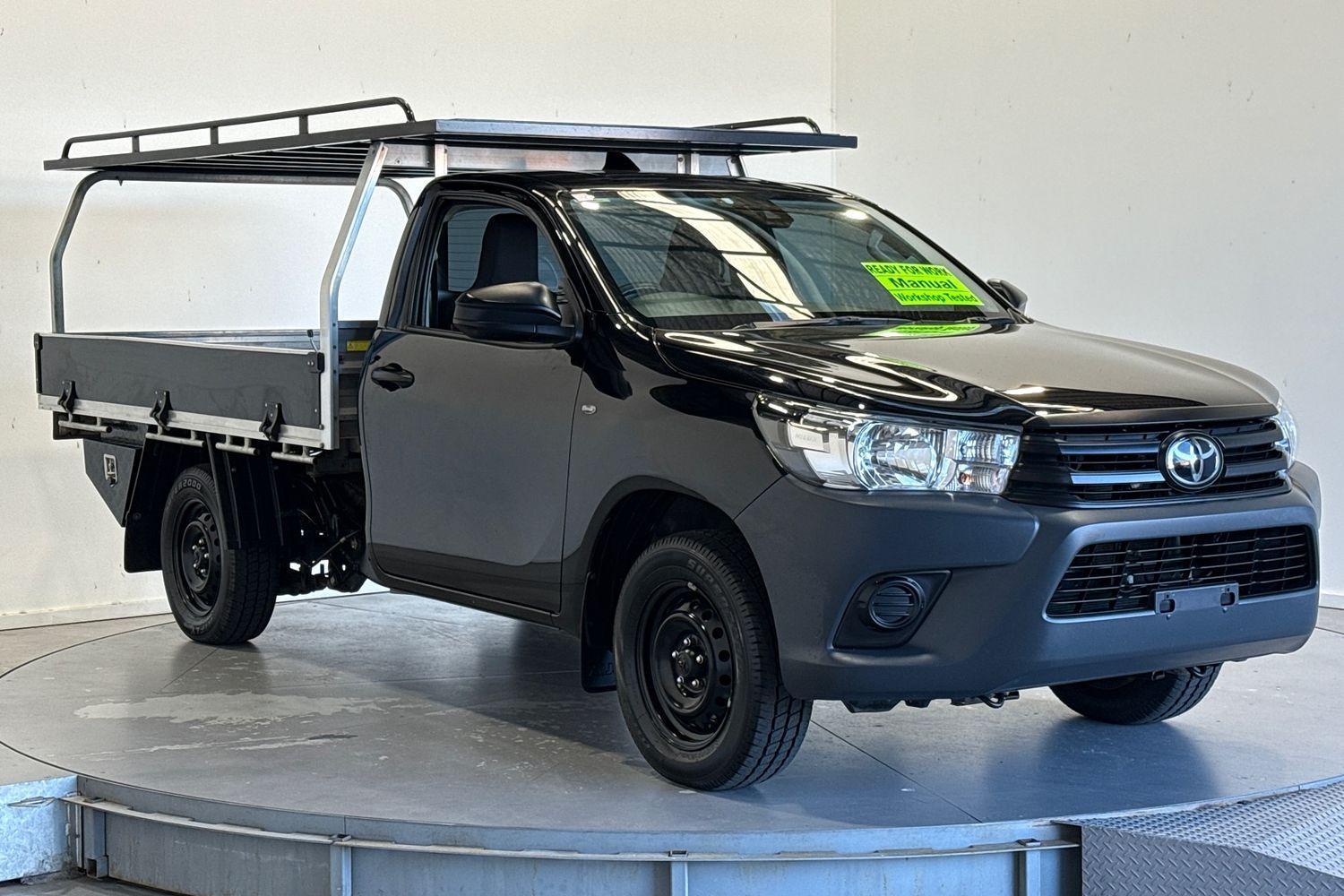 2021 Toyota Hilux Workmate in Black