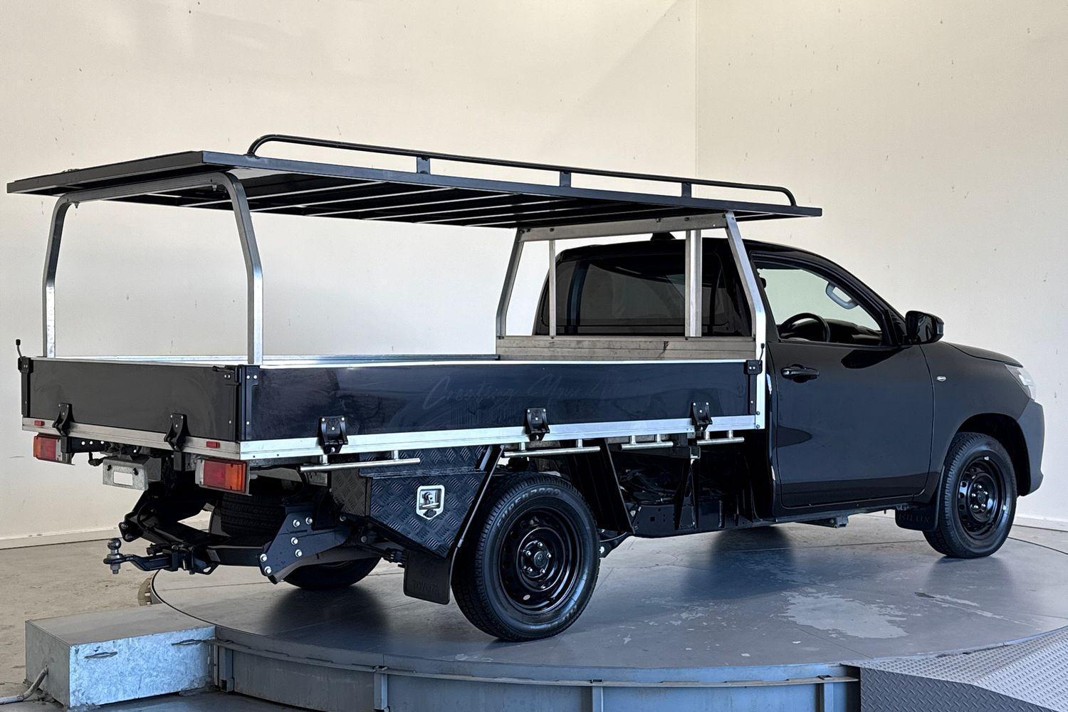 2021 Toyota Hilux Workmate in Black