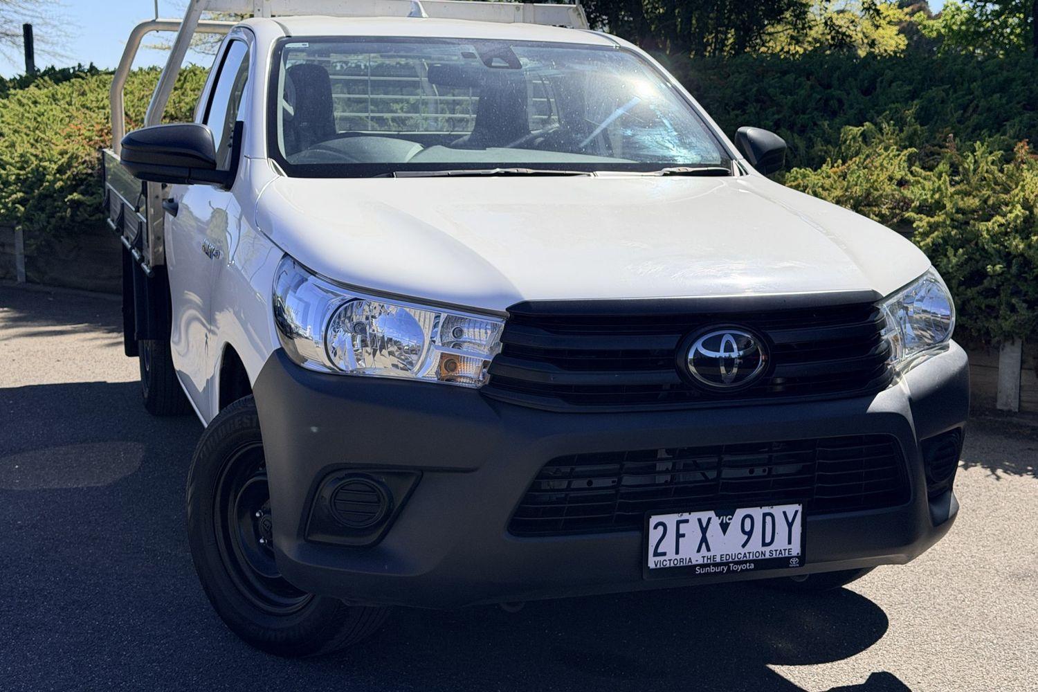 2022 Toyota Hilux Workmate in White