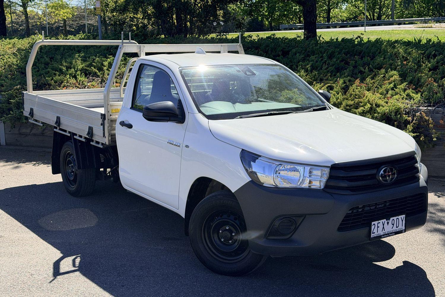 2022 Toyota Hilux Workmate in White