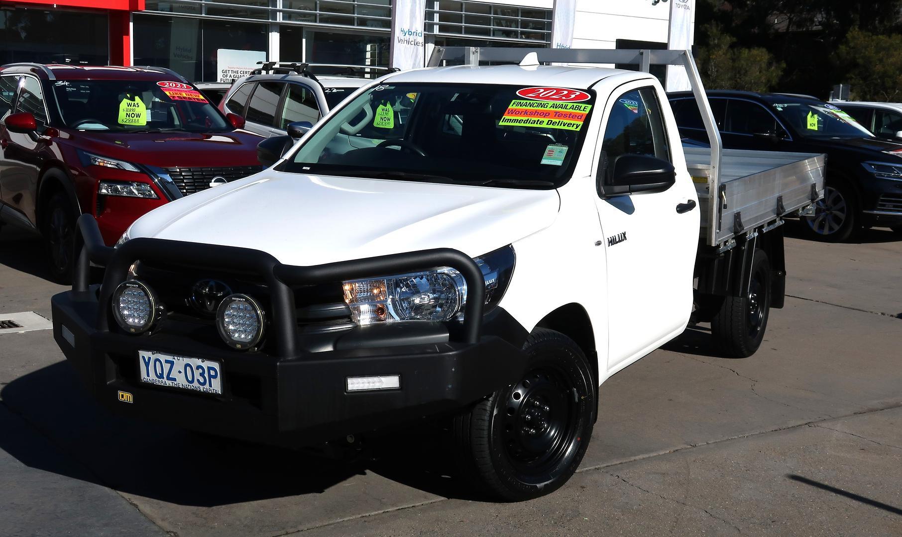 2023 Toyota Hilux Workmate in White