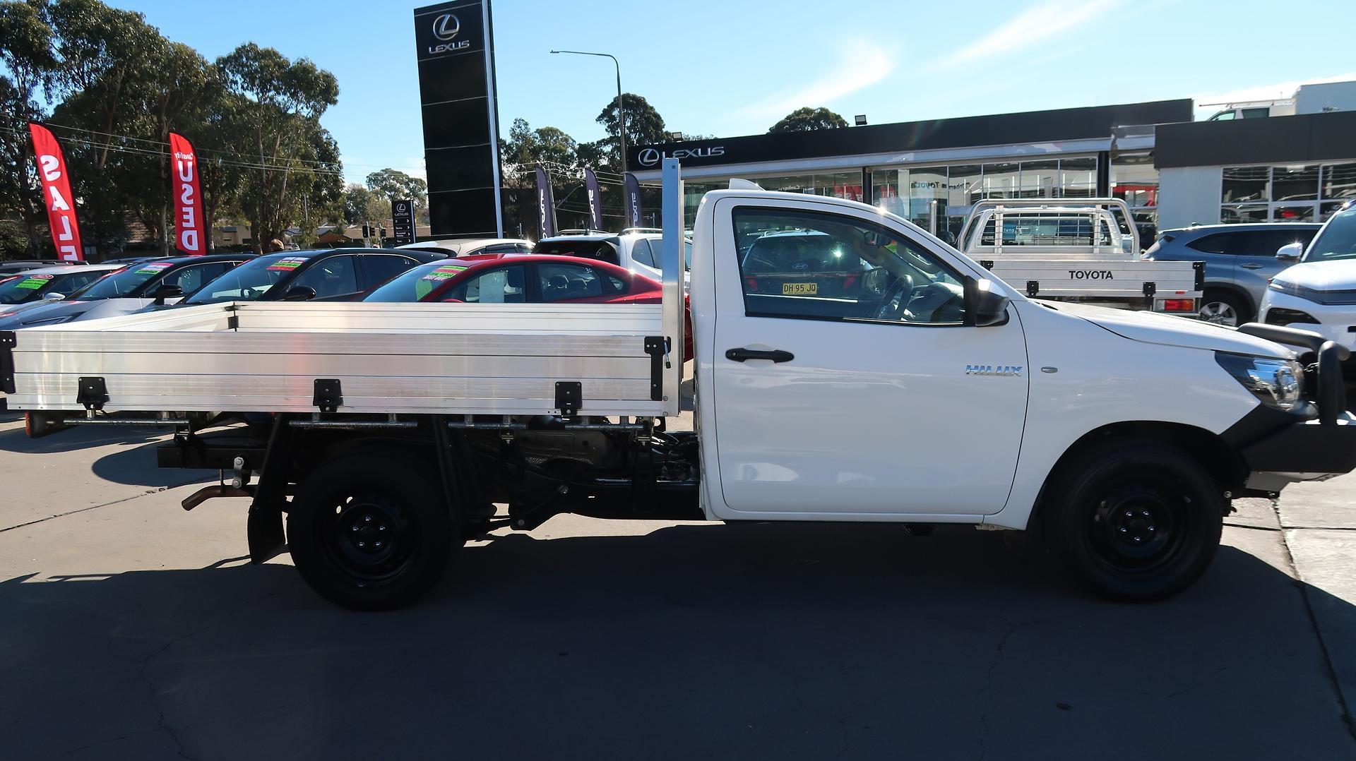 2023 Toyota Hilux Workmate in White