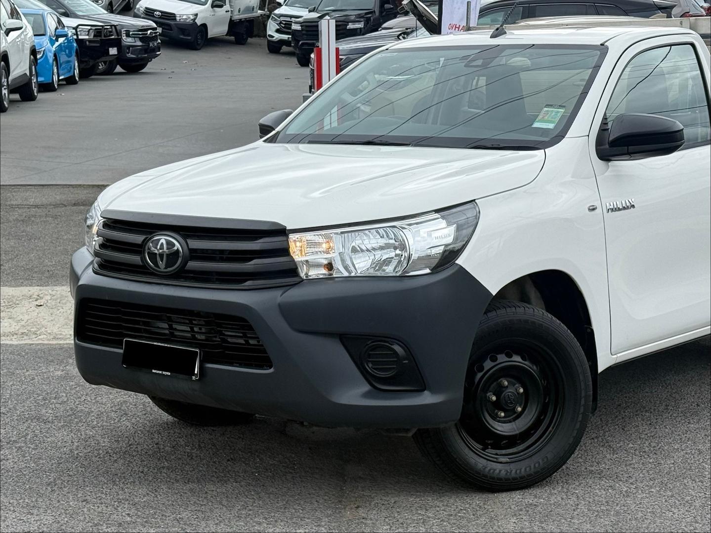 2021 Toyota Hilux Workmate in White