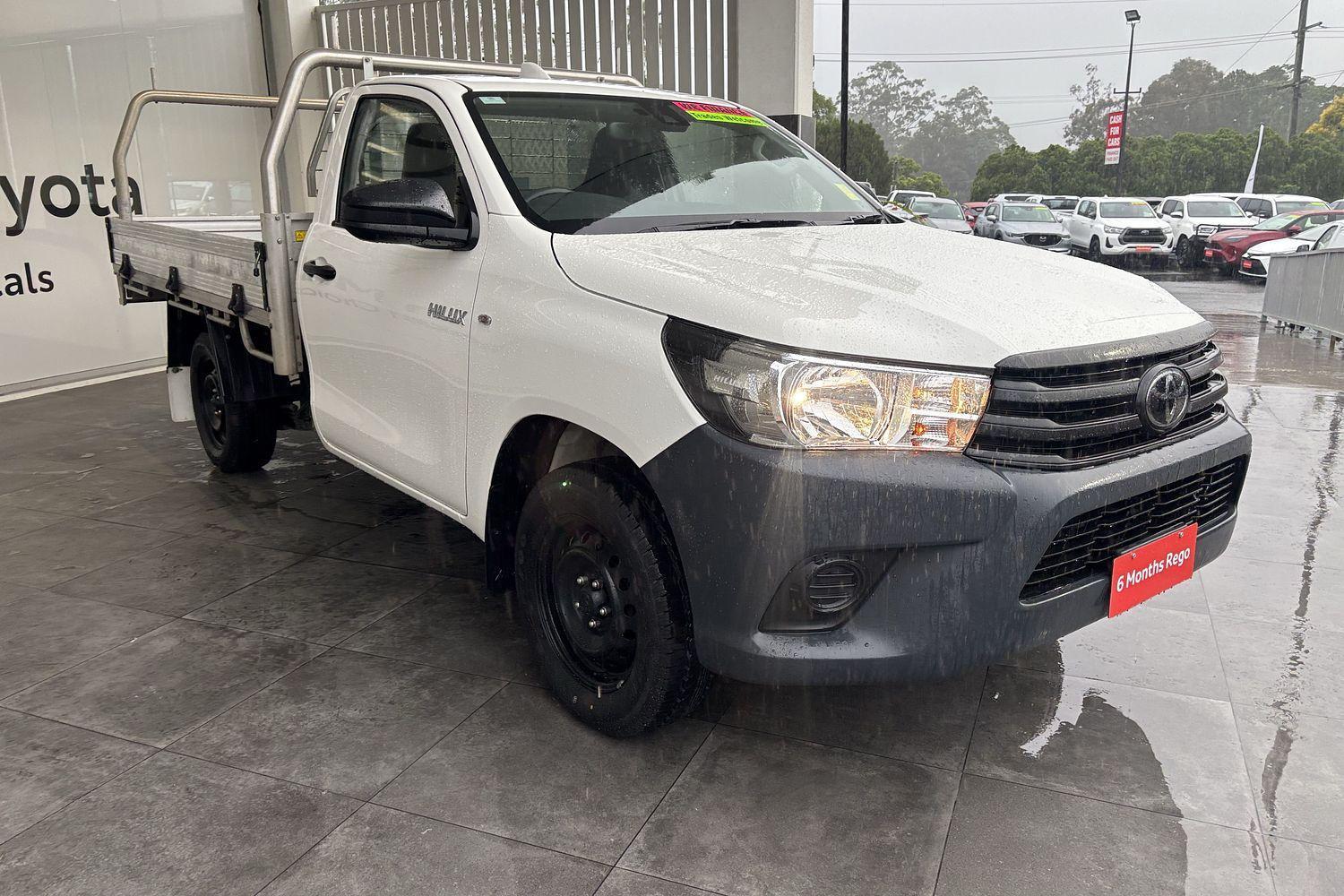 2023 Toyota Hilux Workmate in White