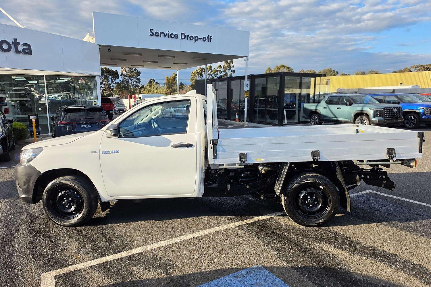 2023 Toyota Hilux Workmate in White