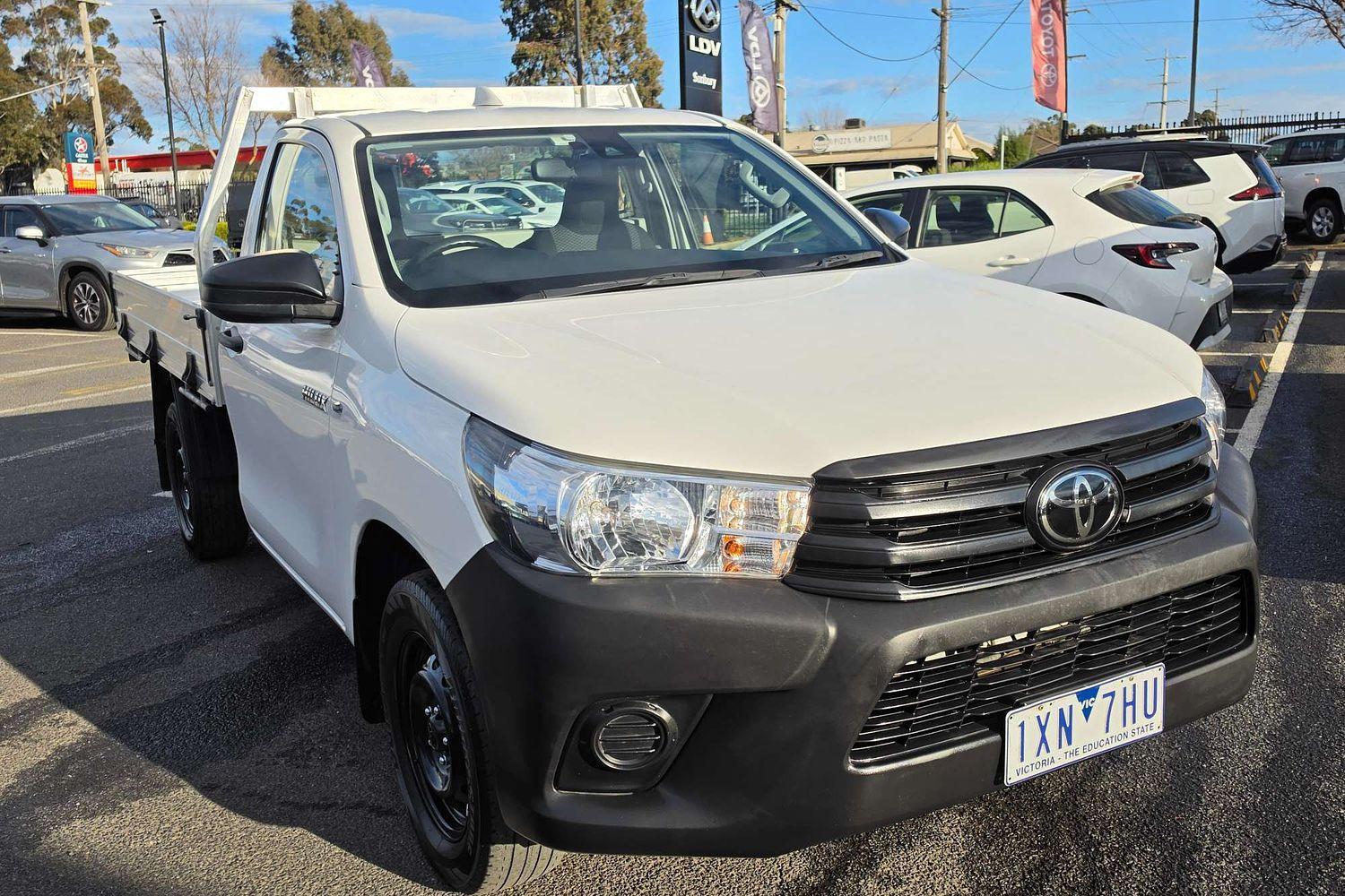 2023 Toyota Hilux Workmate in White