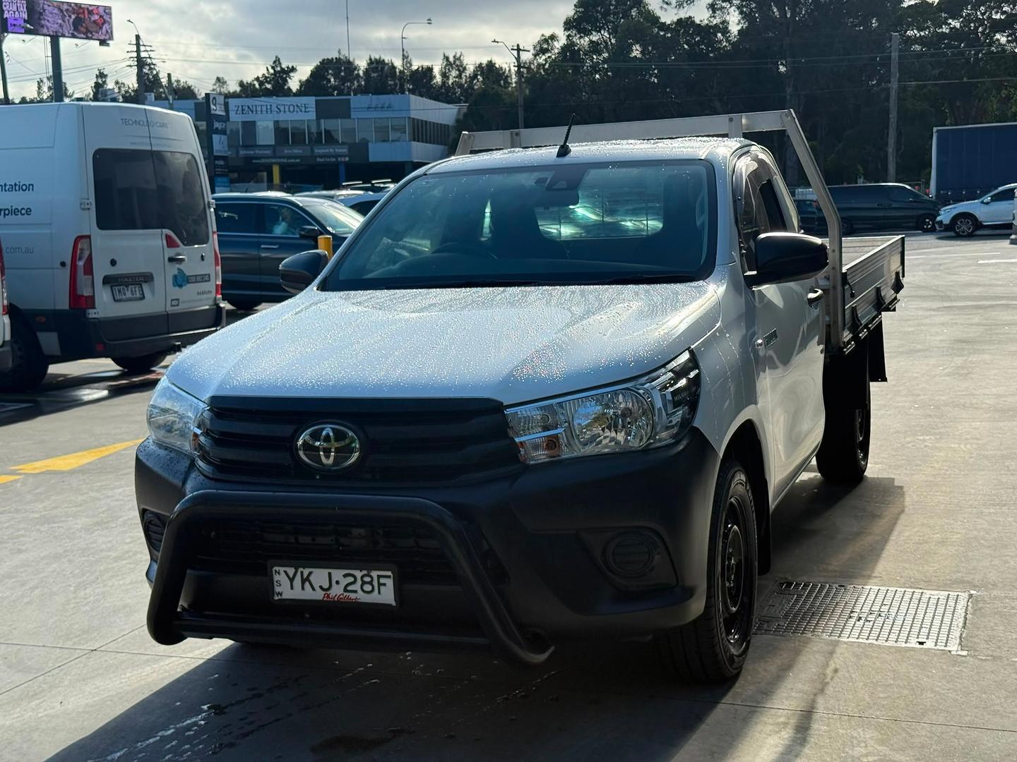 2020 Toyota Hilux Workmate in White