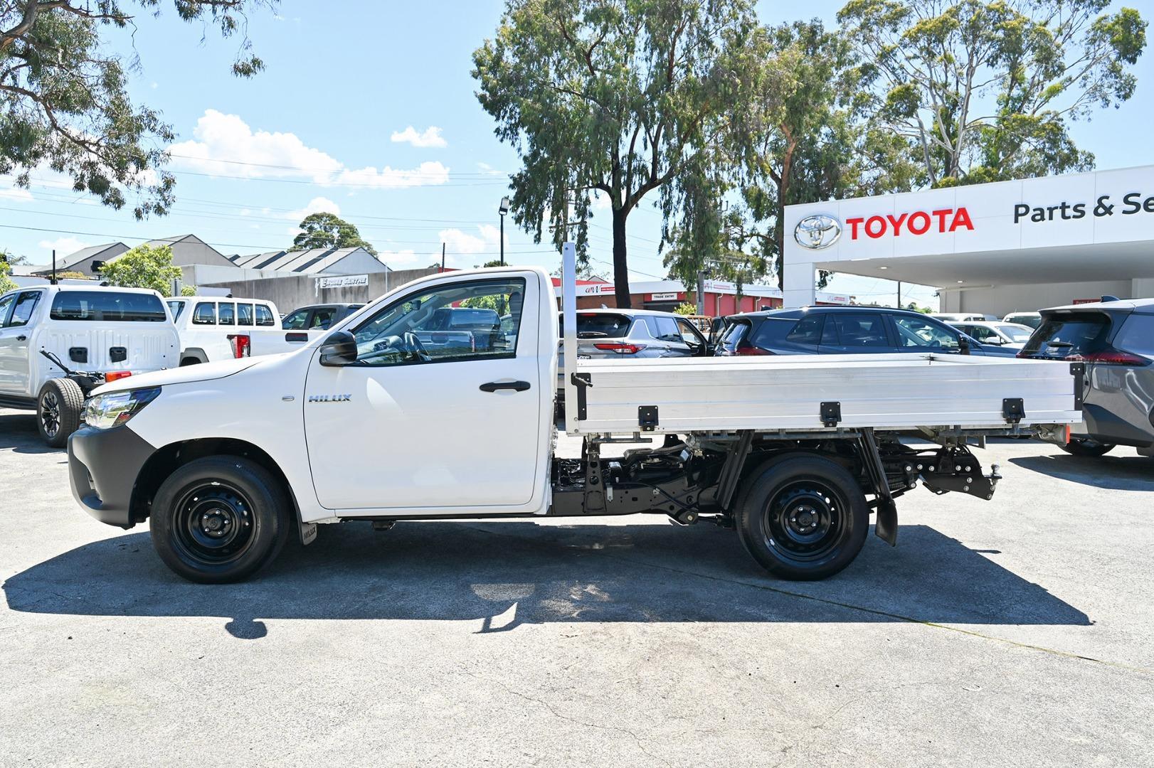 2021 Toyota Hilux Workmate in White