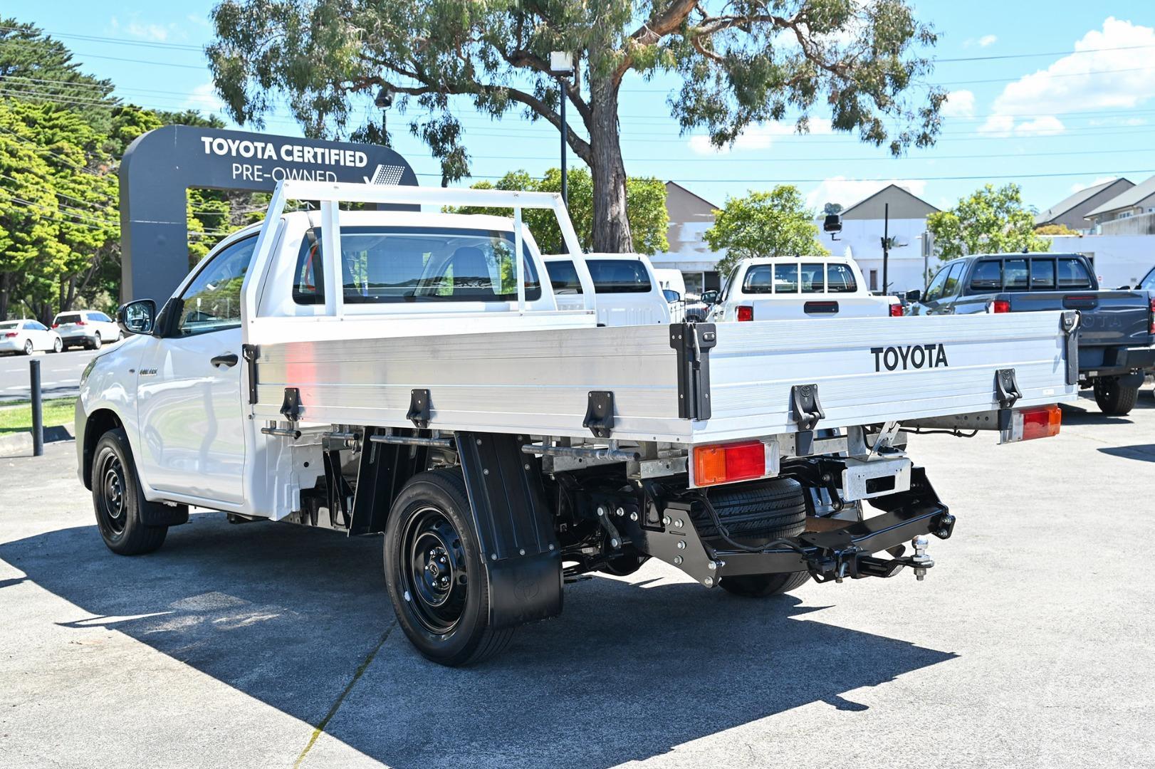 2021 Toyota Hilux Workmate in White