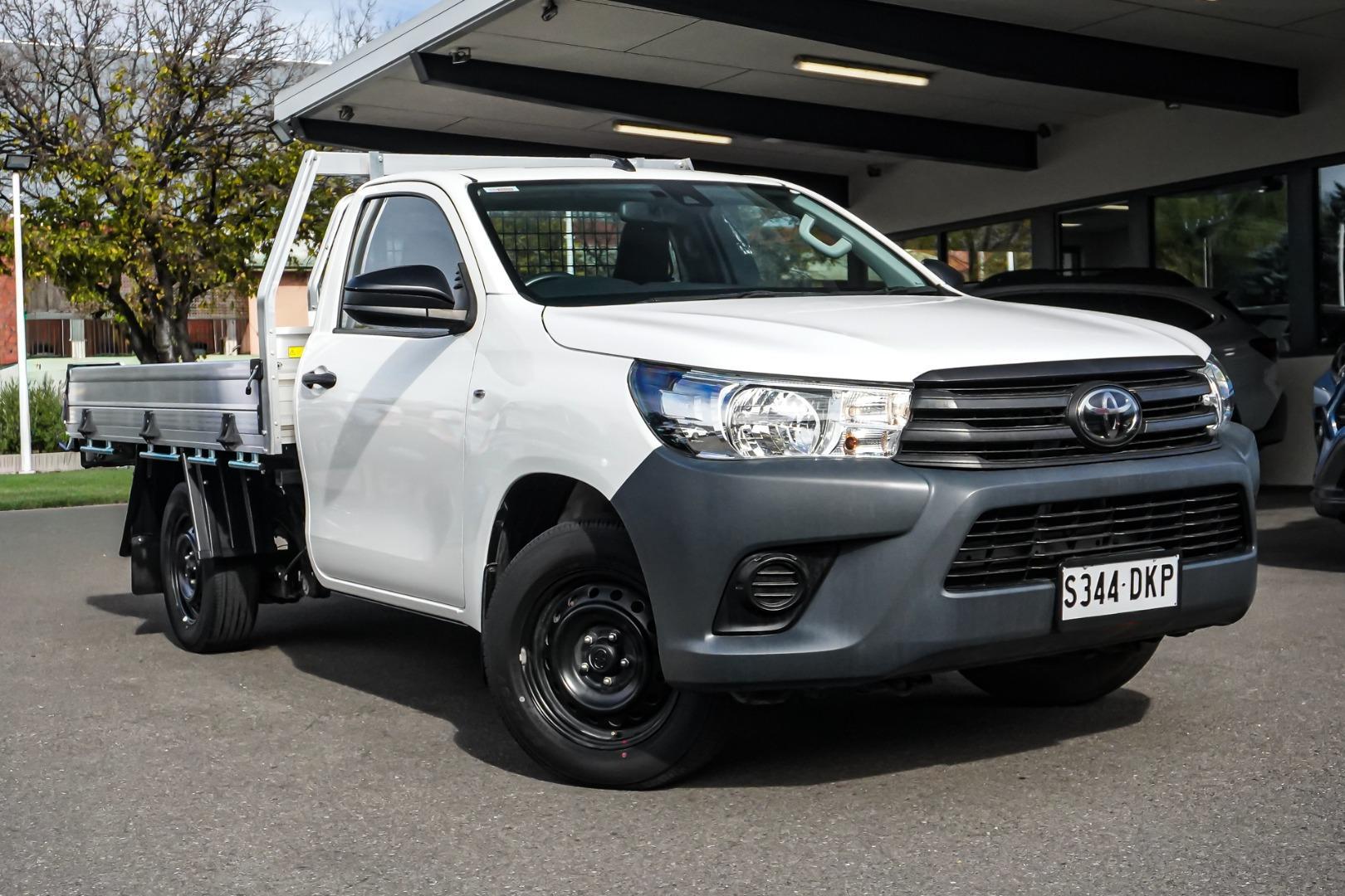 2021 Toyota Hilux Workmate in White