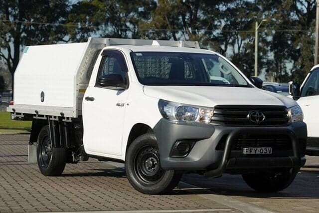 2022 Toyota Hilux Workmate in White