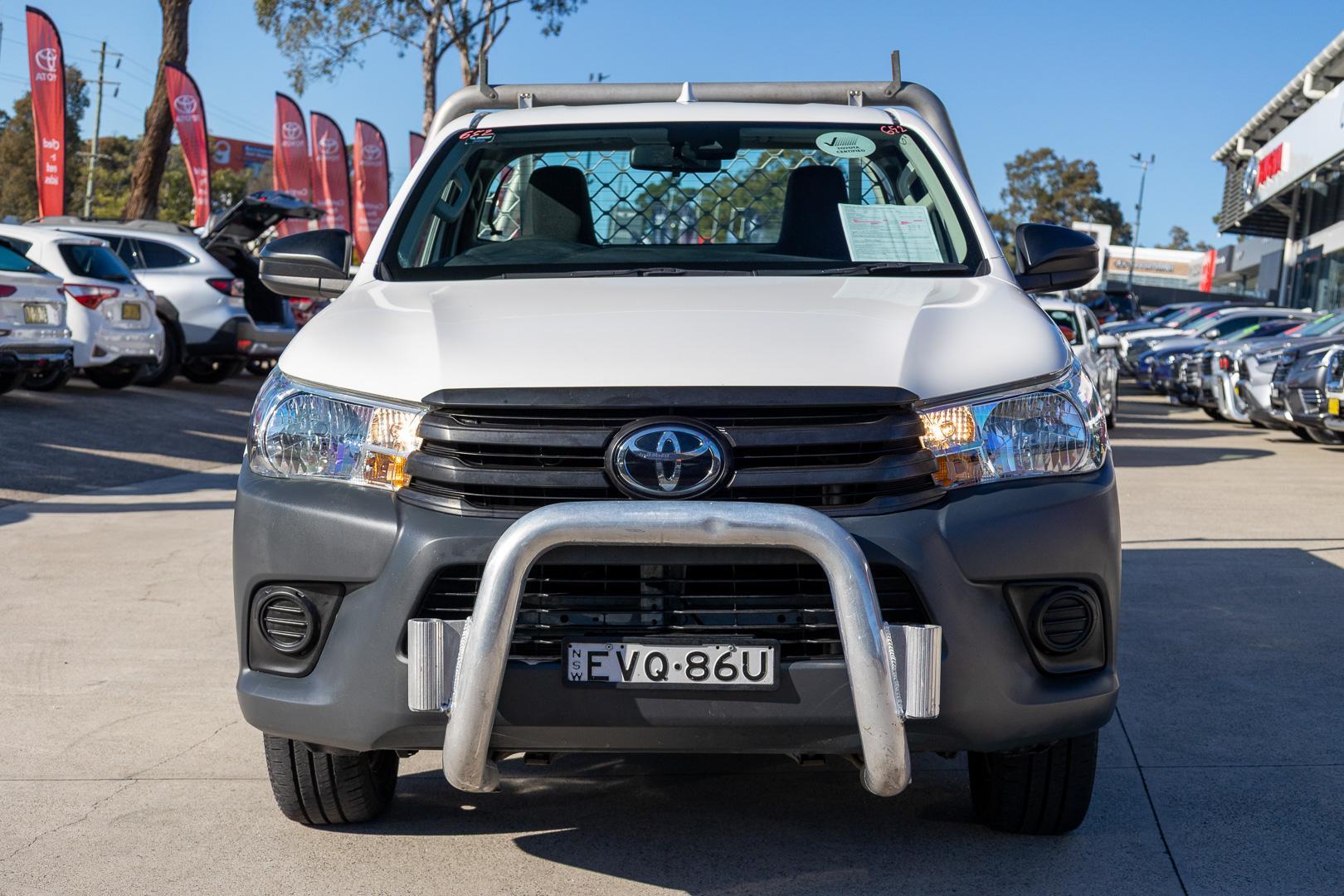 2022 Toyota Hilux Workmate in White