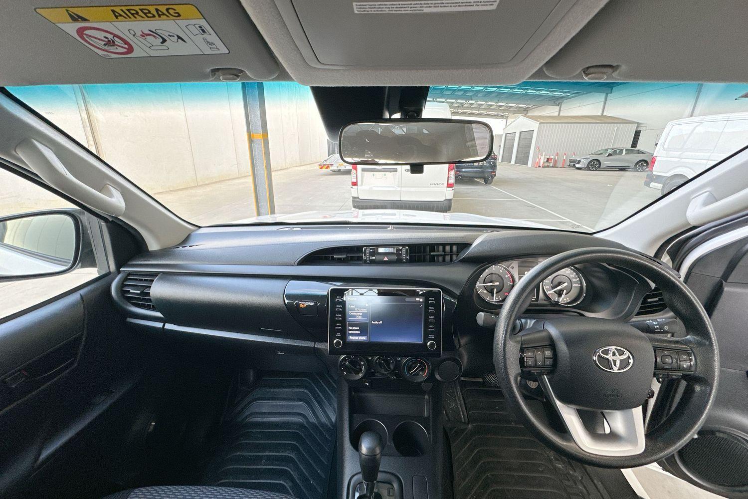 2023 Toyota Hilux Workmate in White