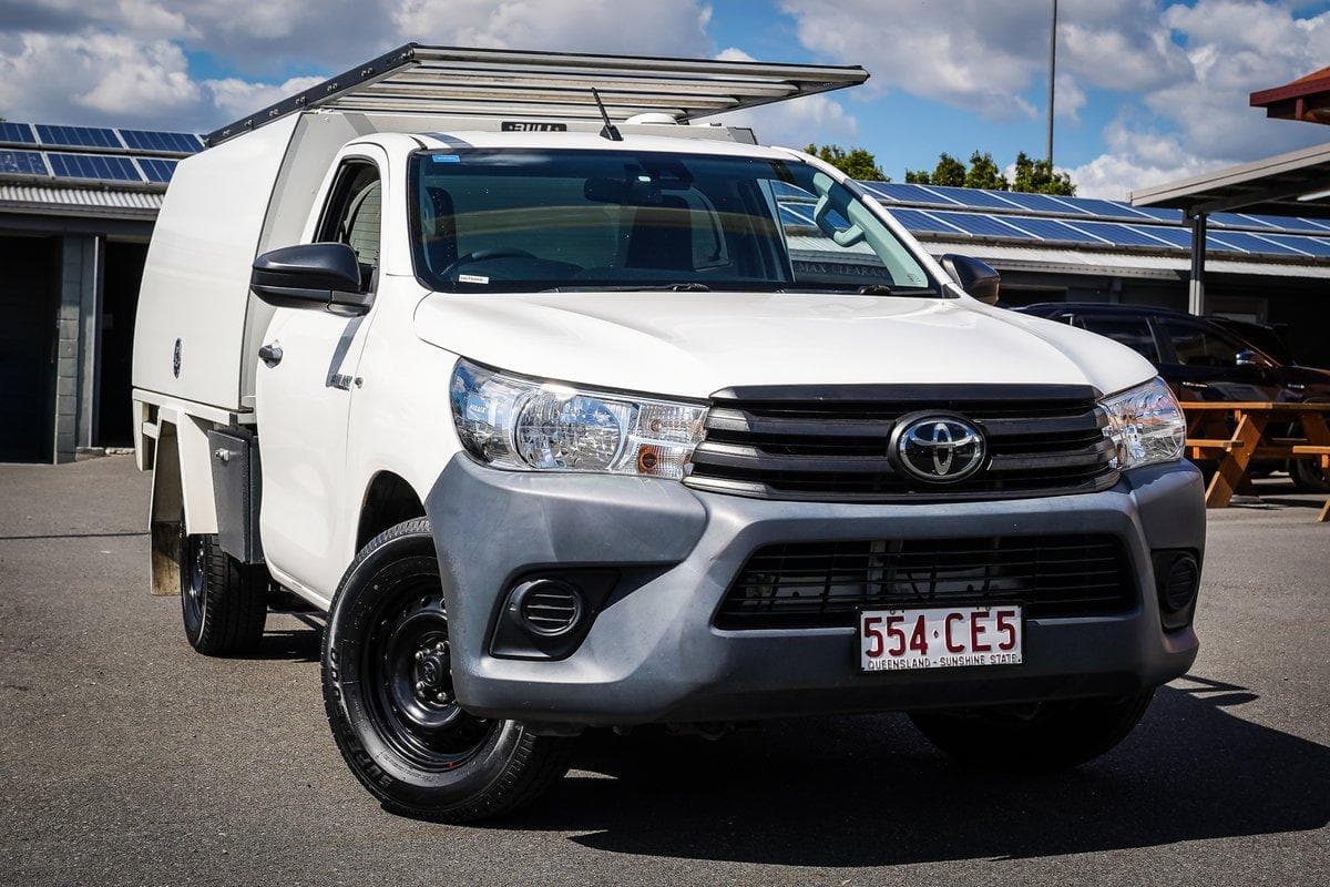 2021 Toyota Hilux Workmate in White