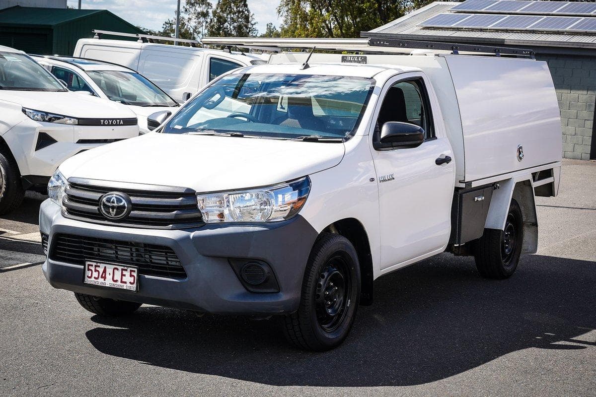 2021 Toyota Hilux Workmate in White