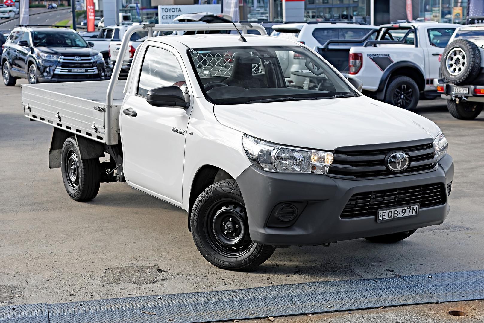 2021 Toyota Hilux Workmate in White