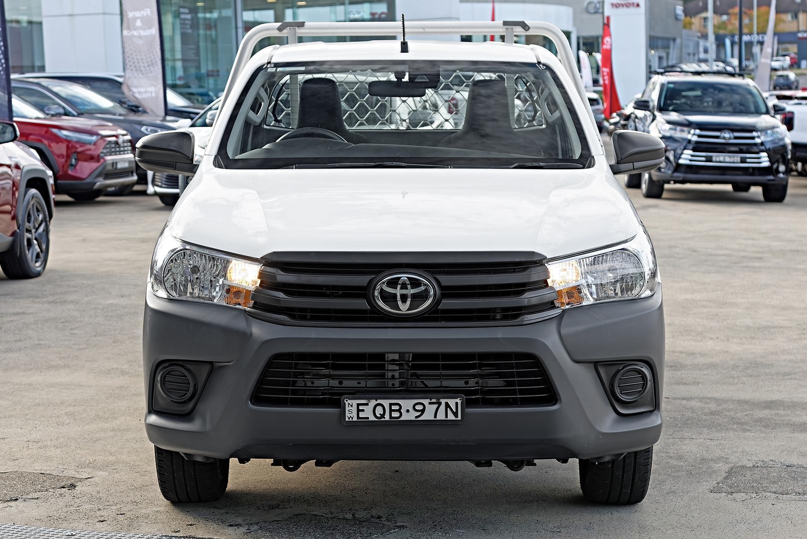 2021 Toyota Hilux Workmate in White